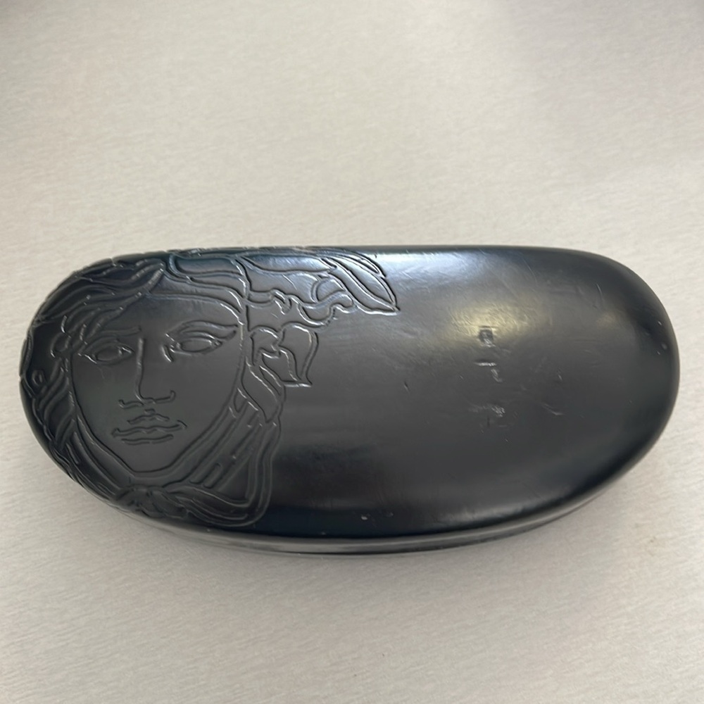 Versace sunglasses. Black with rhinestones. One size. With case - Picture 5 of 8